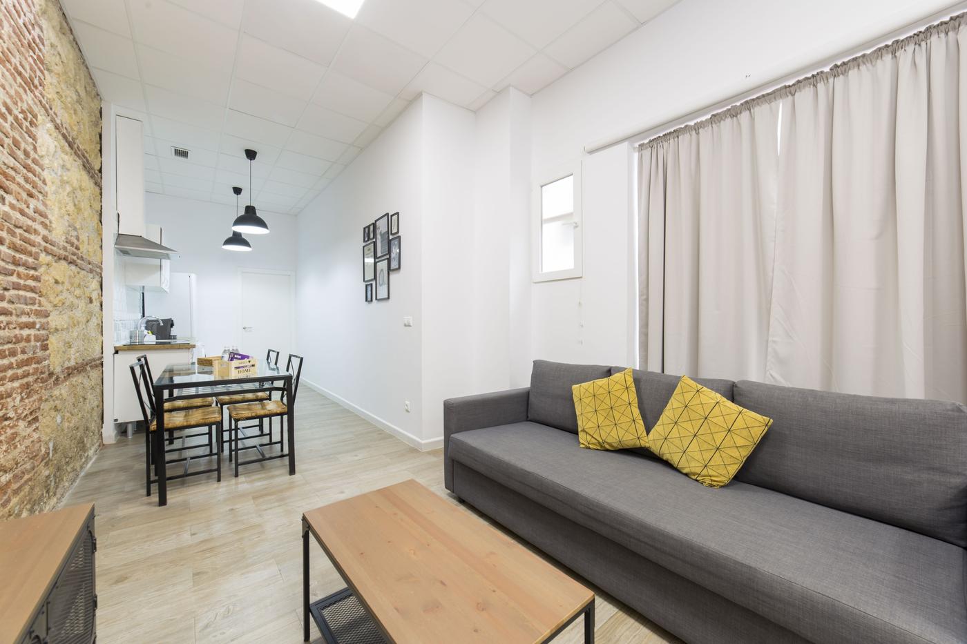 Salón del apartamento Qurtuba Azahar