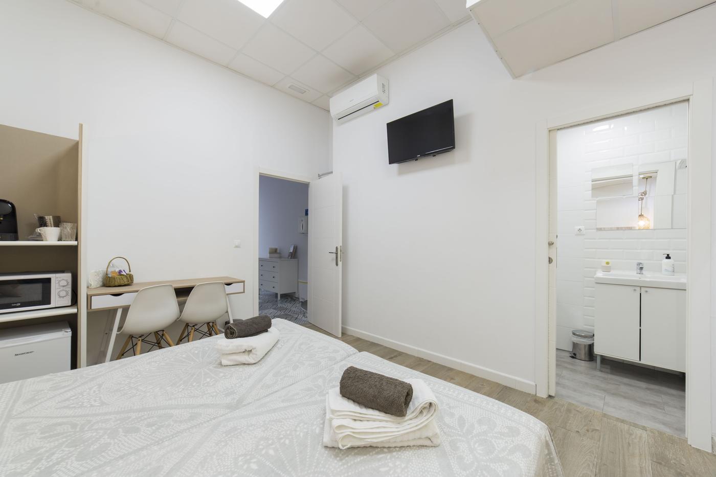 Salón-cocina del apartamento Qurtuba Jamín