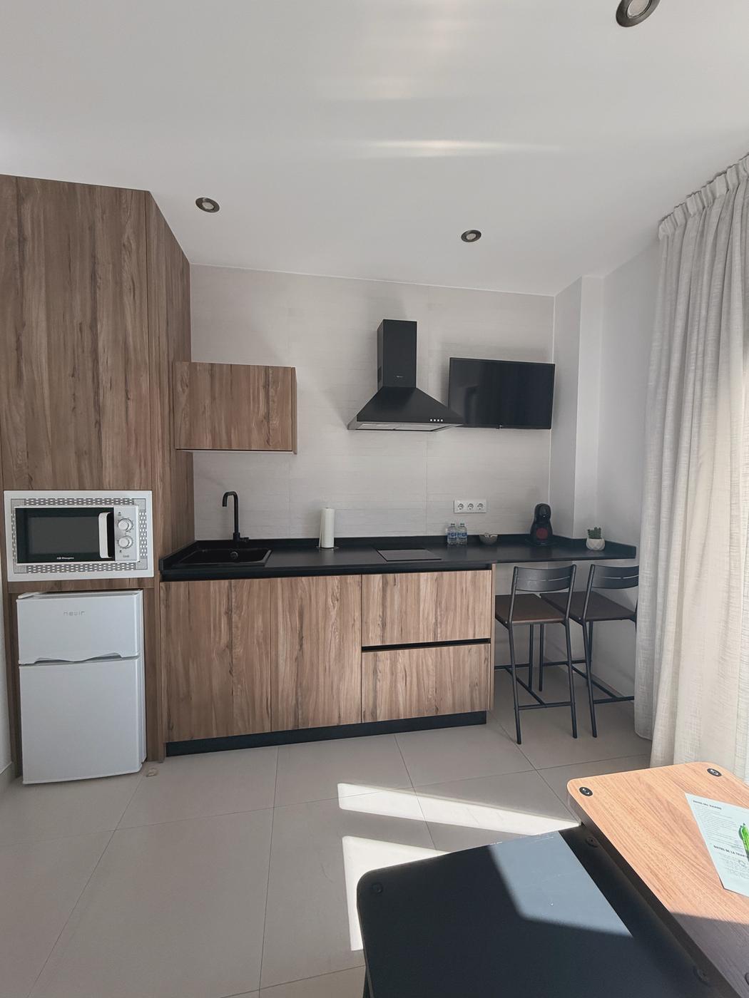 Cocina del apartamento Quercus Encina