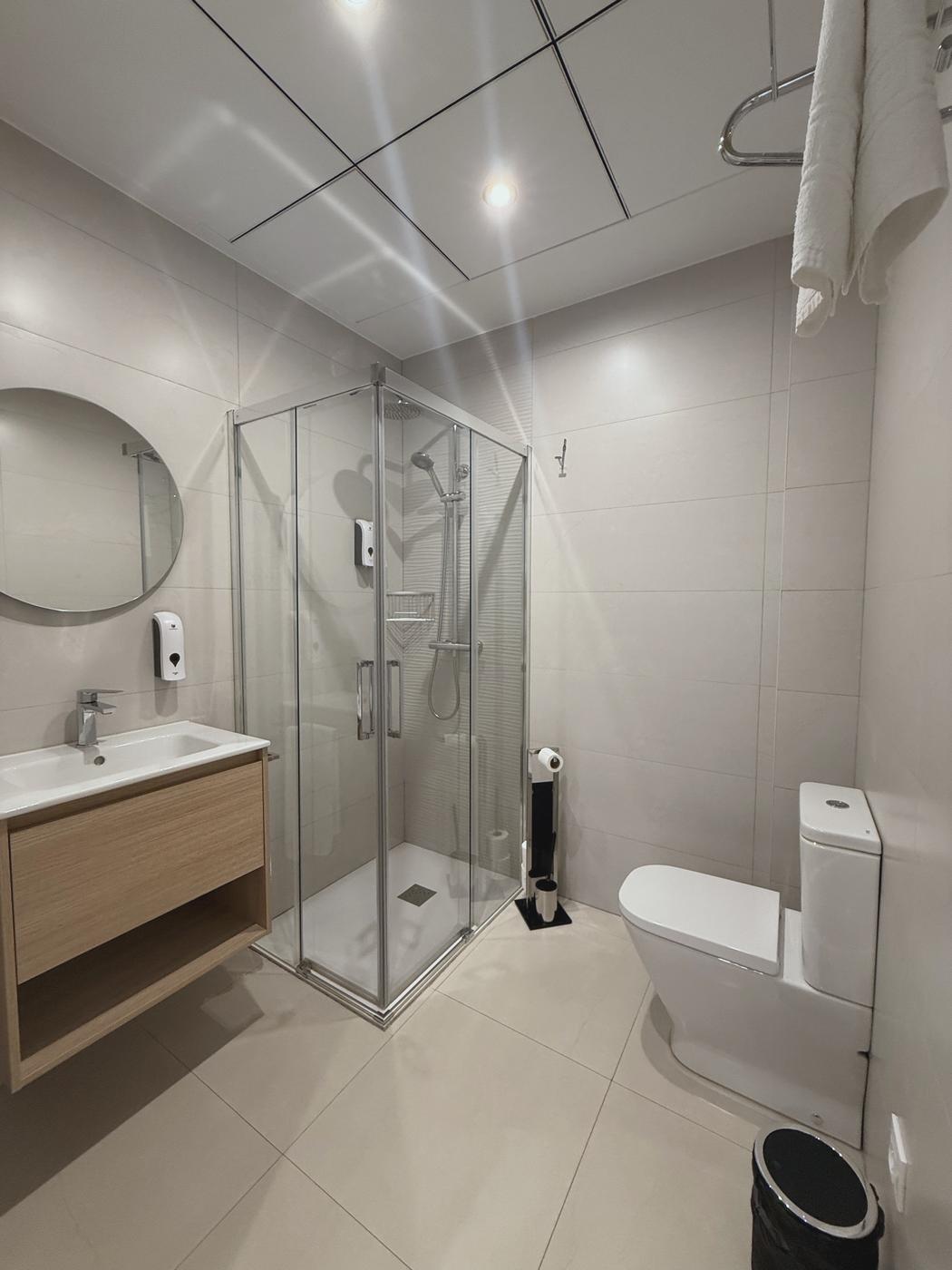 Baño del apartamento Quercus Quejigo