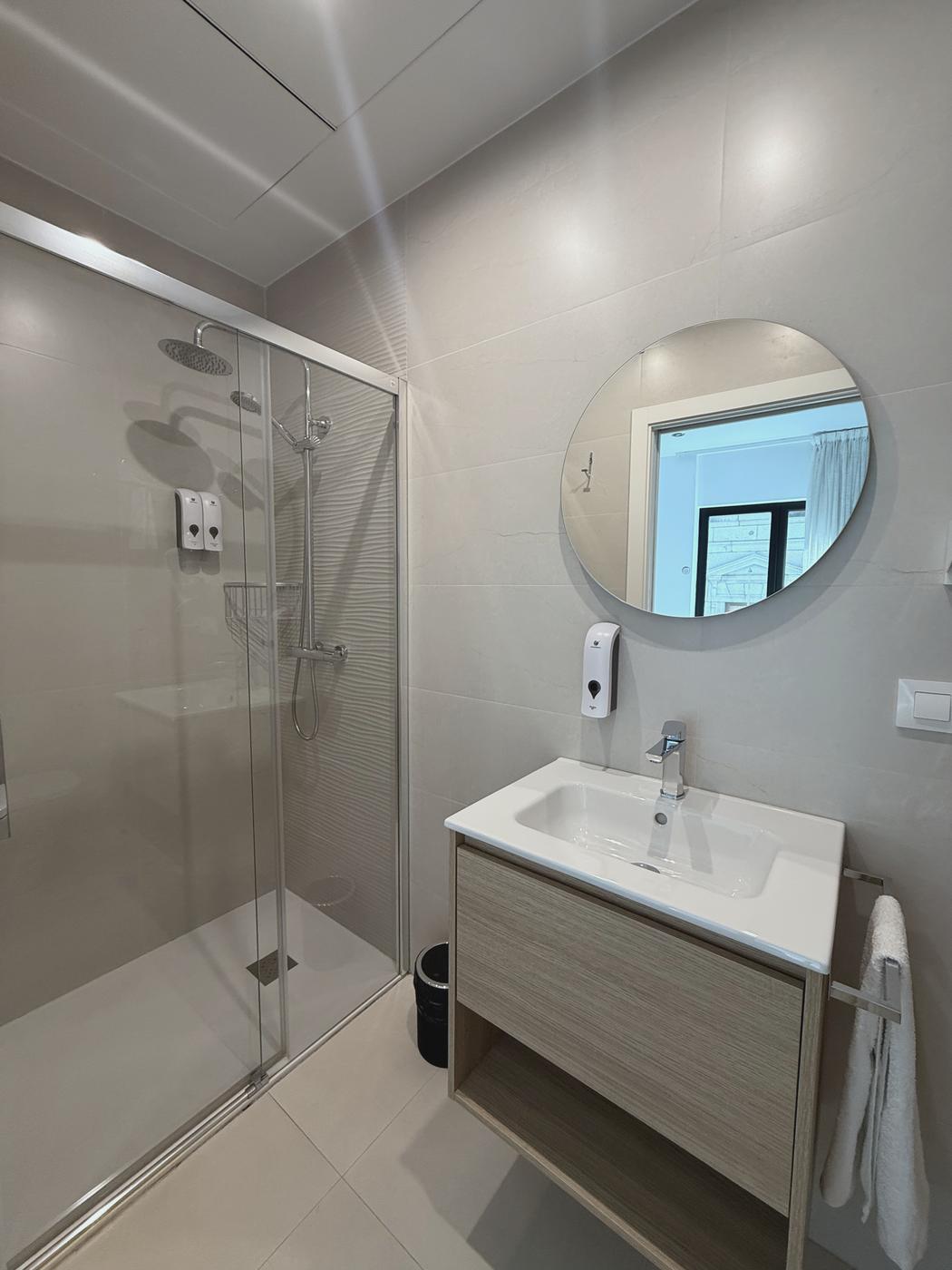 Baño del apartamento Quercus Roble